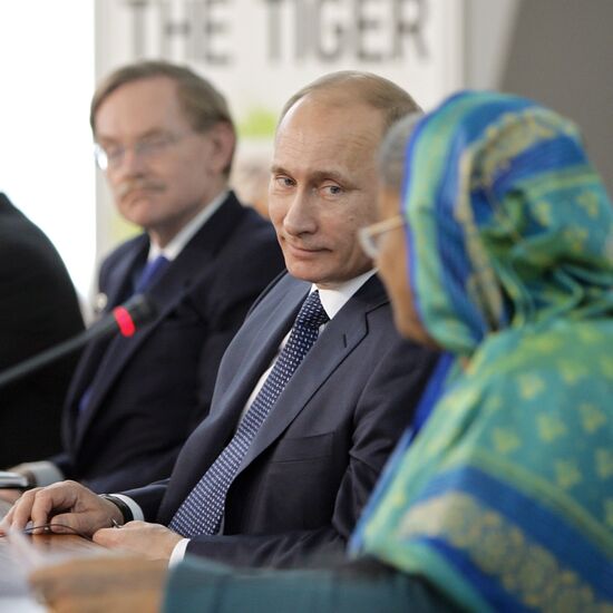 Vladimir Putin visits North Western Federal District