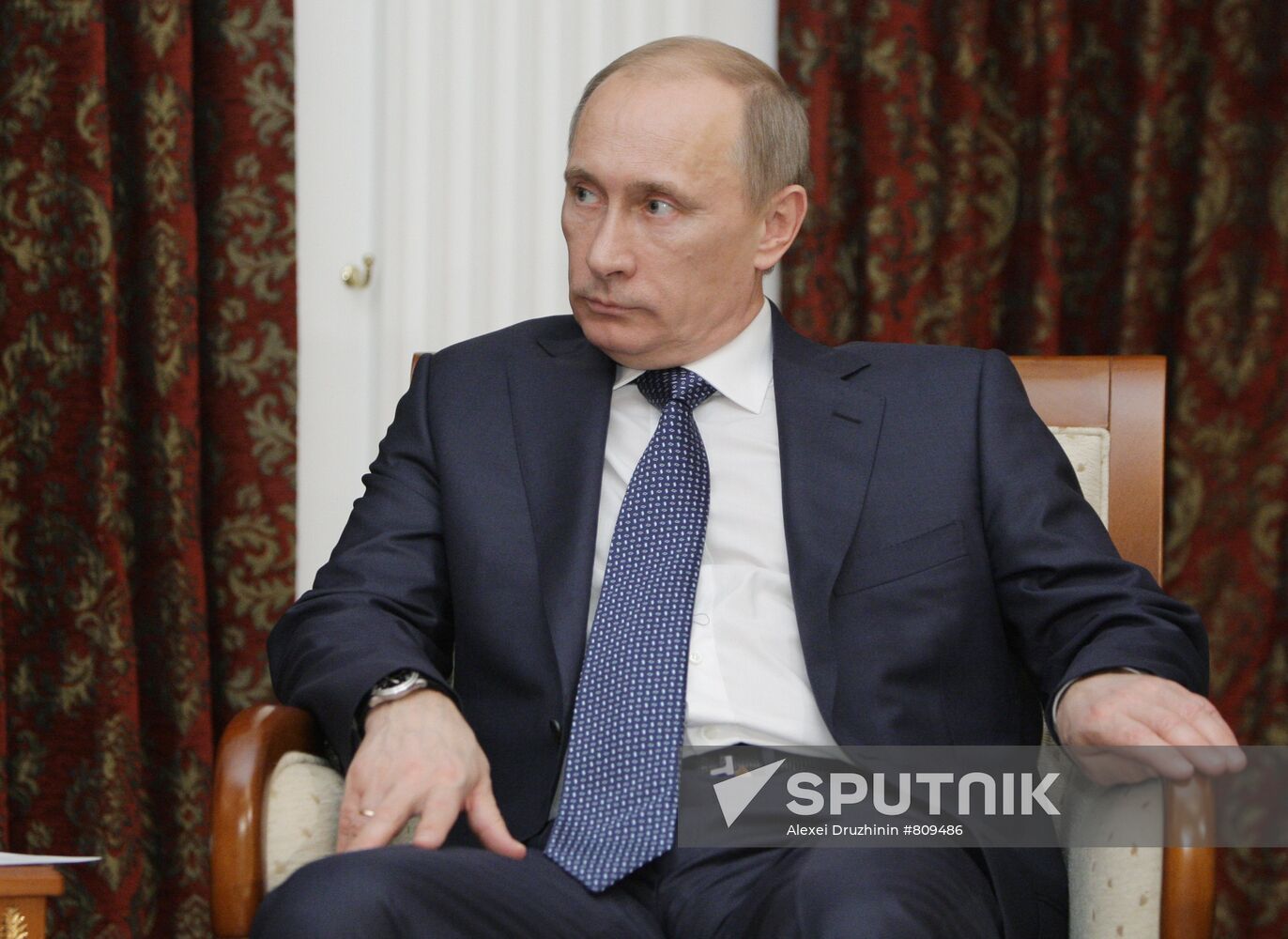 Vladimir Putin meets with Robert Zoellick