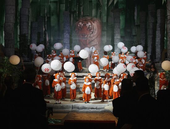 Young participants of concert