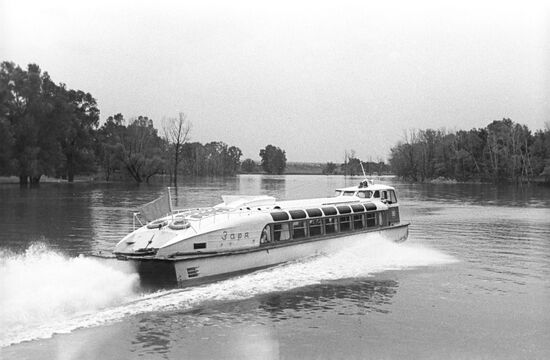 A Zarya motor ship