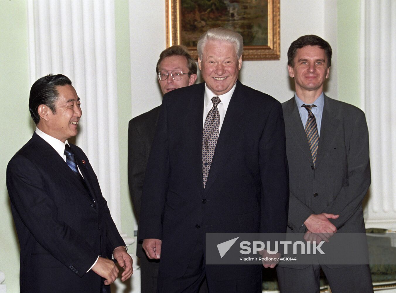 Former Japanese Prime Minister Ryutaro Hashimoto visits Russia