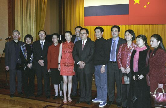 Chinese delegation visiting Moscow