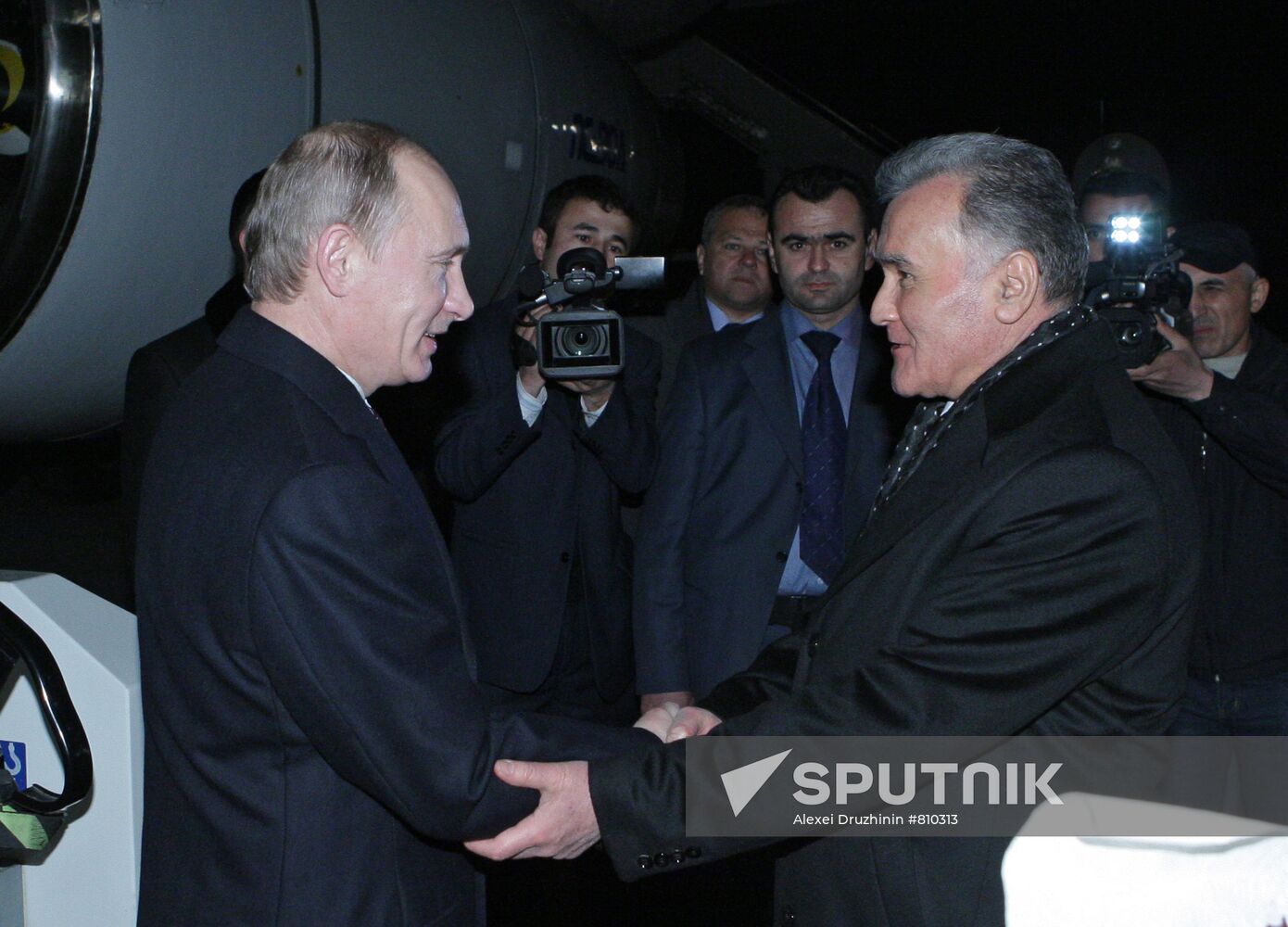 Vladimir Putin on working visit to Dushanbe