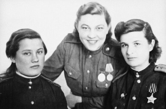 Yekaterina Polunina, Valentina Skachkova, Valentina Lisitsina