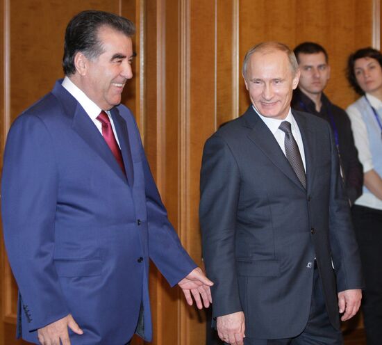 Vladimir Putin, Emomali Rakhmon