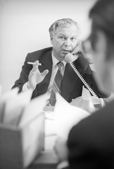 Retired pilot Yevgeny Vinogradov