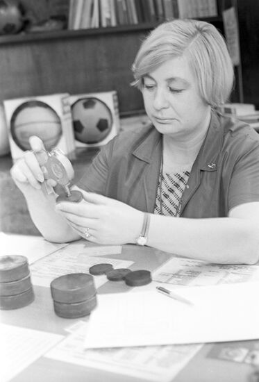 Technologist Albina Smolenskaya