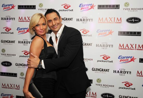 Stas Kostyushkin and his wife Yulia