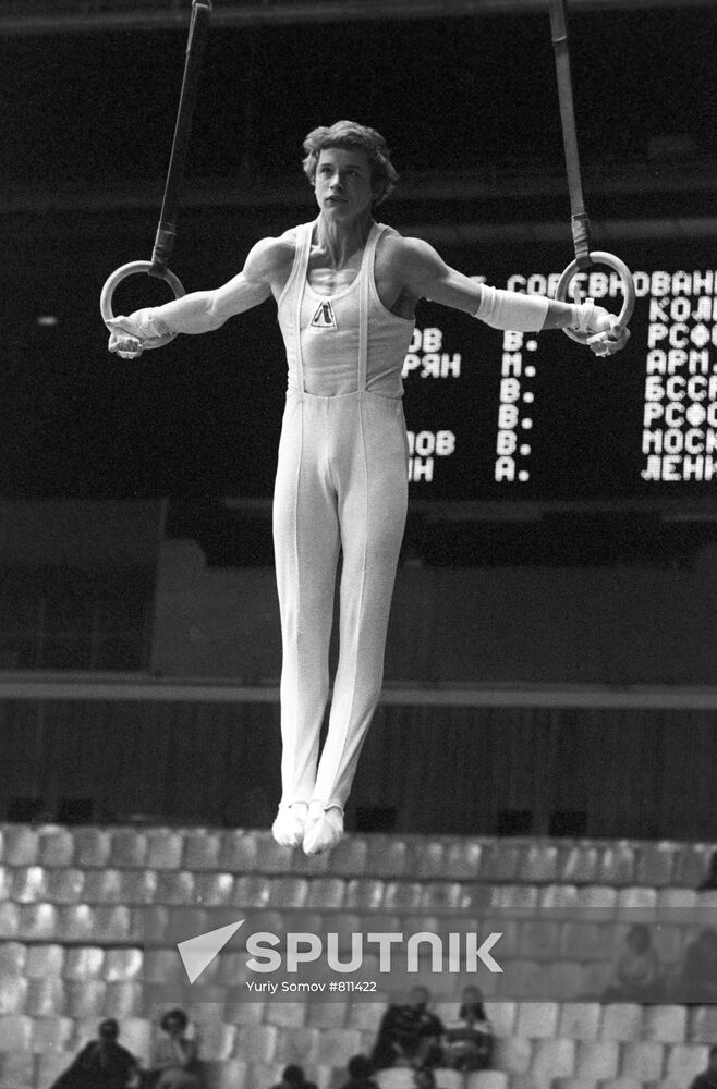 Gymnast Aleksandr Dityatin