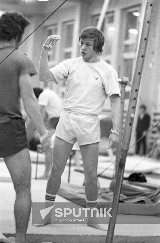 Gymnast Nikolai Andrianov