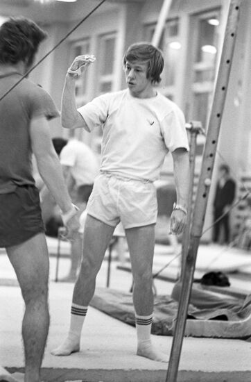 Gymnast Nikolai Andrianov