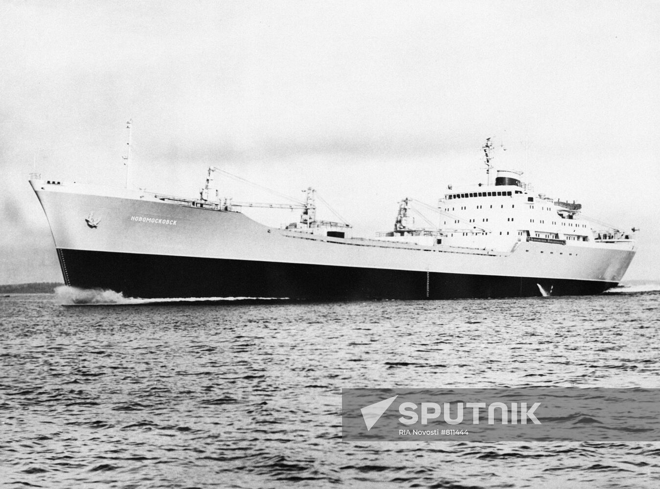 The Novomoskovsk automated motor ship