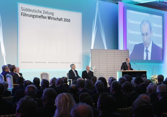Vladimir Putin visits Germany