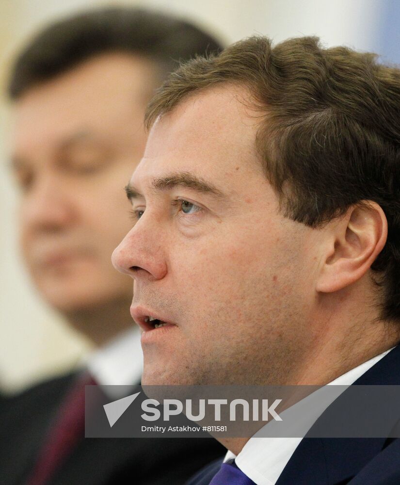 4th session of Russian-Ukrainian Inter-Governmental Commission