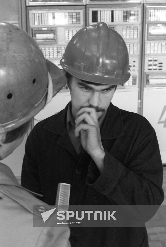 Machine operator A.Volkov