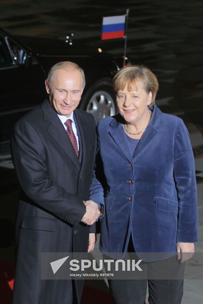 Vladimir Putin visits Germany