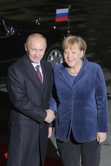 Vladimir Putin visits Germany