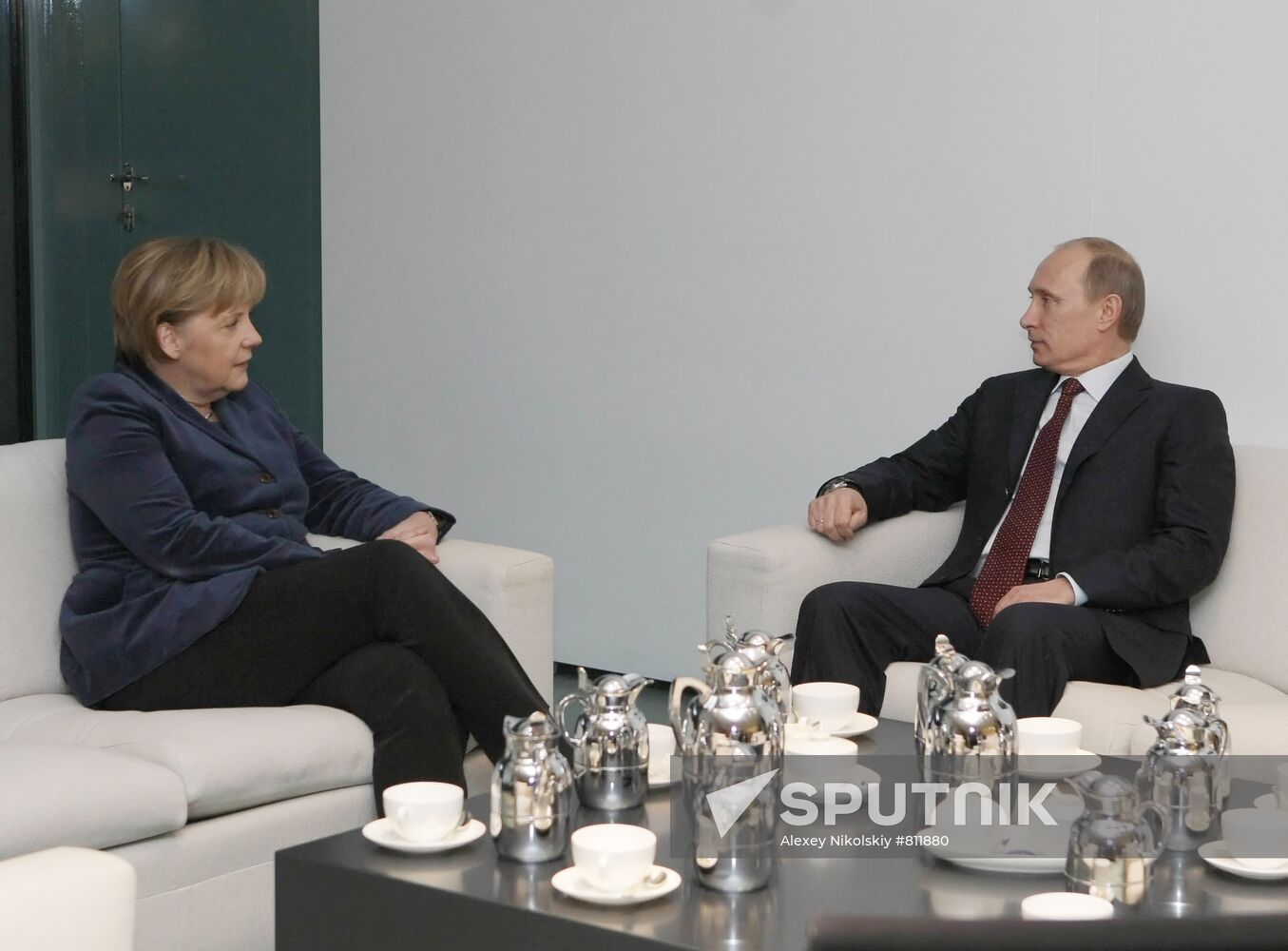 Vladimir Putin visits Germany