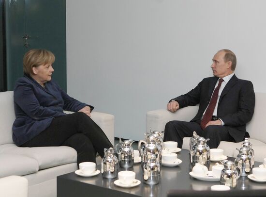 Vladimir Putin visits Germany
