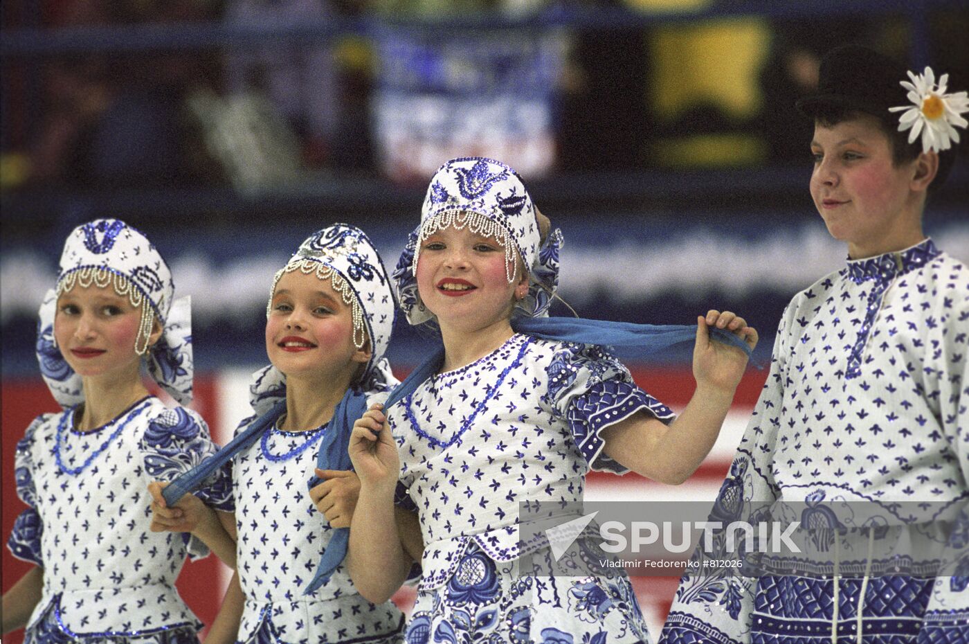 Young figure skaters