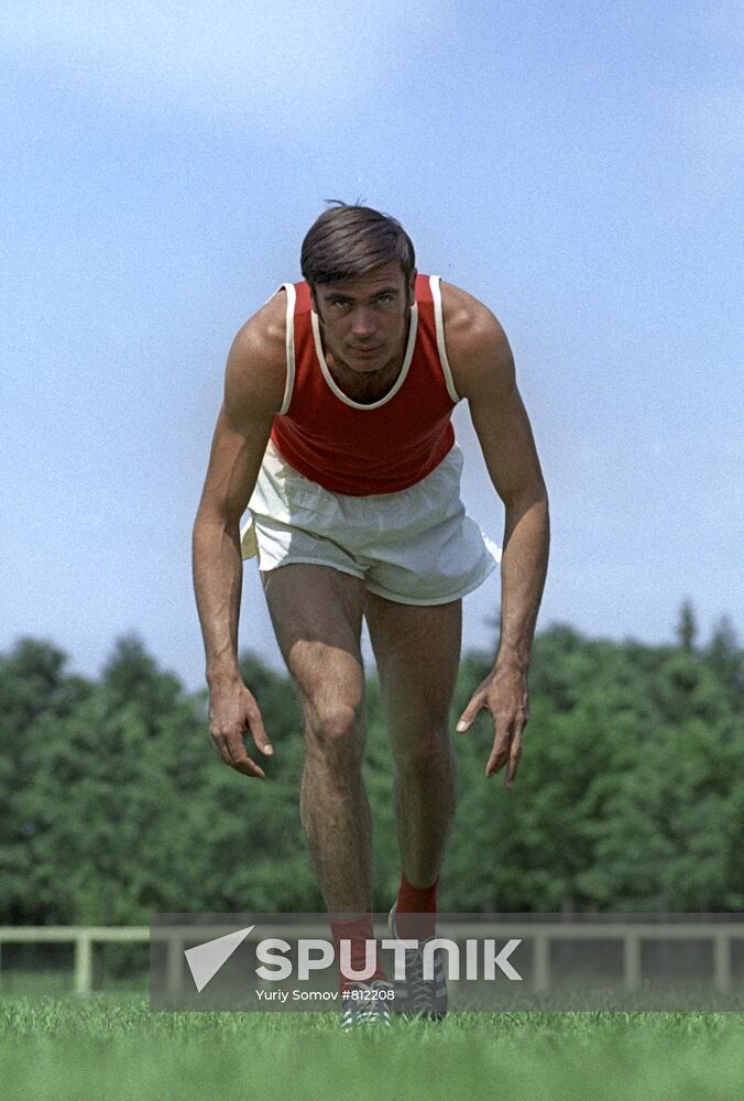 Athlete Viktor Saneev, European and Olympic champion