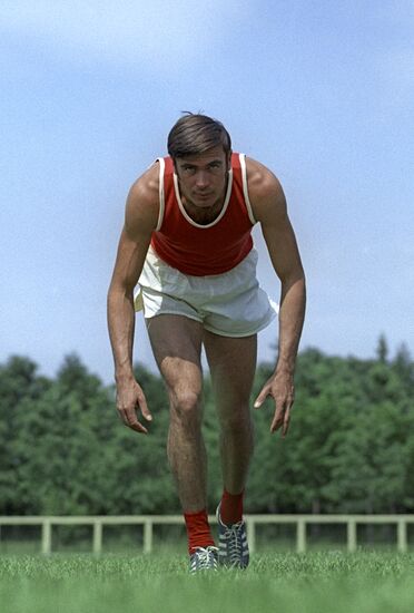 Athlete Viktor Saneev, European and Olympic champion
