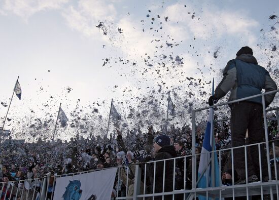 Football. Russian Premier League. Zenit vs Krylia Sovetov