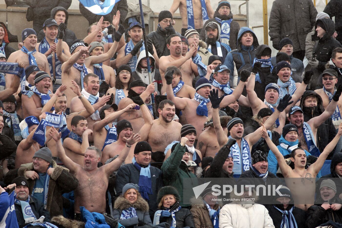 Football. Russian Premier League. Zenit vs Krylia Sovetov
