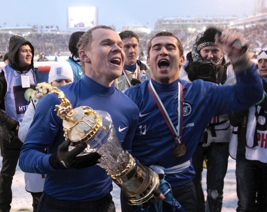 Football. Russian Premier League. Zenit vs Krylia Sovetov