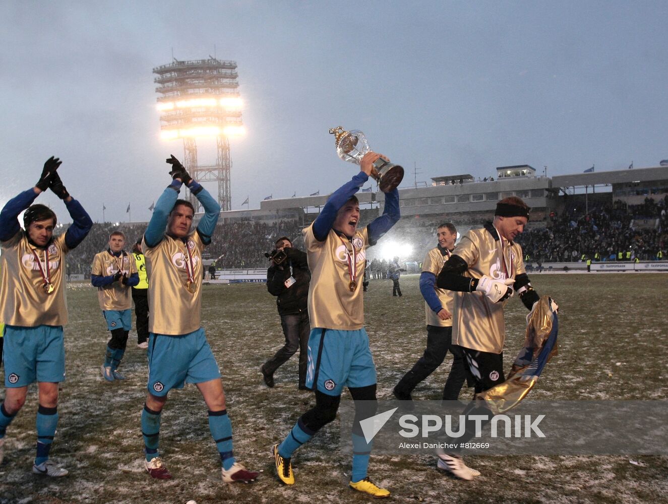 Football. Russian Premier League. Zenit vs Krylia Sovetov