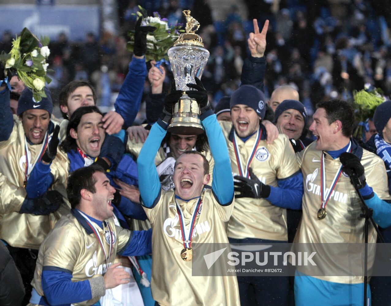 Football. Russian Premier League. Zenit vs Krylia Sovetov