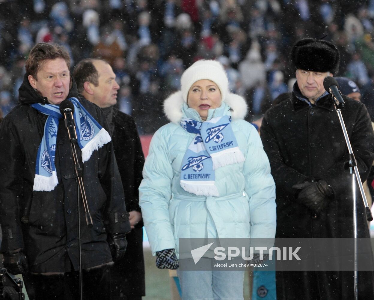 Football. Russian Premier League. Zenit vs Krylia Sovetov