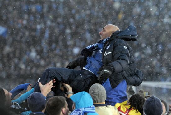Football. Russian Premier League. Zenit vs Krylia Sovetov