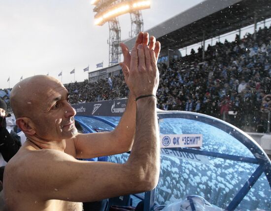 Football. Russian Premier League. Zenit vs Krylia Sovetov