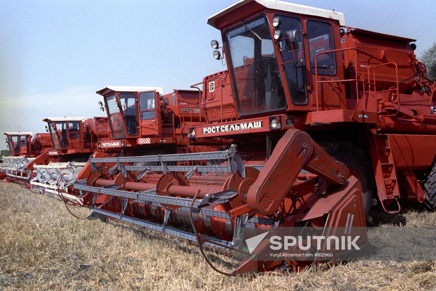 Rostselmash farming machinery