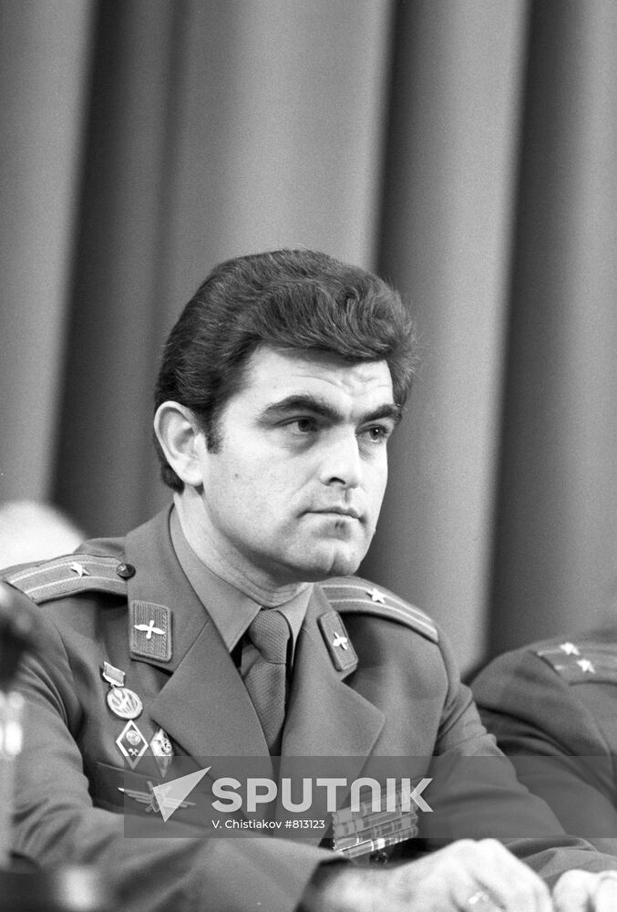 Bulgarian cosmonaut Alexander Alexandrov