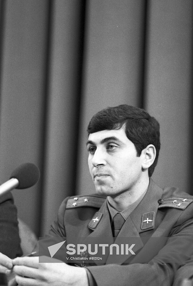 Bulgarian cosmonaut Krasimir Stoyanov