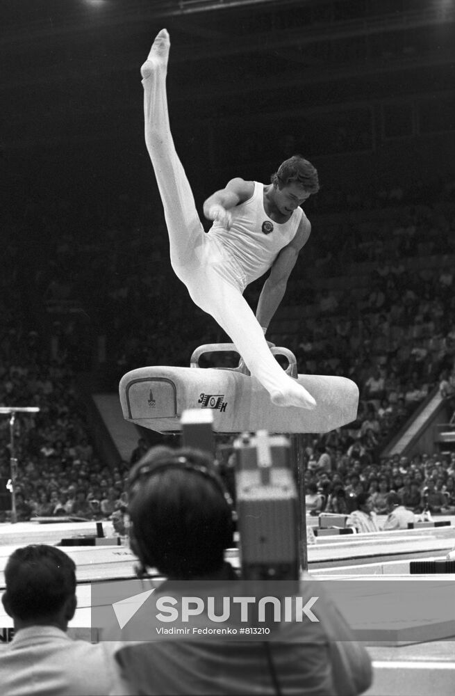 Gymnast Alexander Dityatin