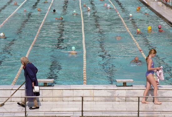Chaika swimming pool in Moscow
