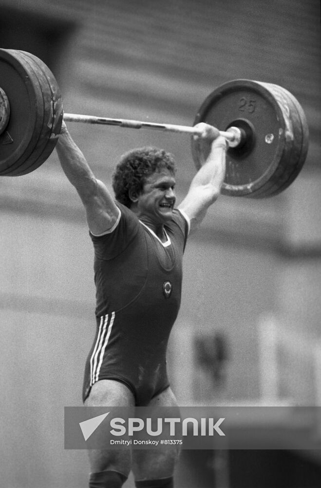 Weightlifter Anatoly Khrapaty