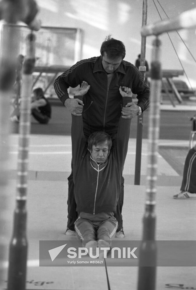 Gymnast Nikolai Andrianov