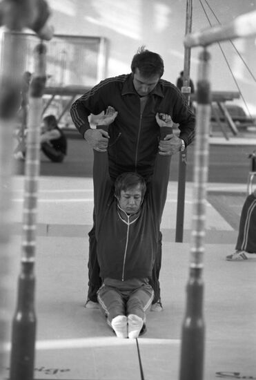 Gymnast Nikolai Andrianov