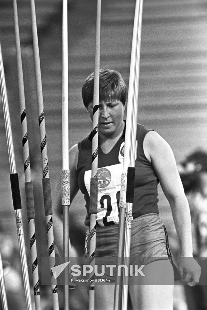 Svetlana Gunba, javelin throw champion