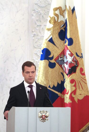 Dmitry Medvedev's annual address to Federal Assembly