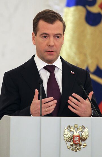 Dmitry Medvedev's annual address to Federal Assembly