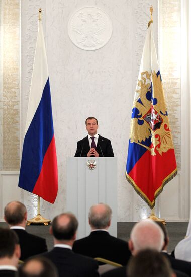 Dmitry Medvedev's annual address to Federal Assembly