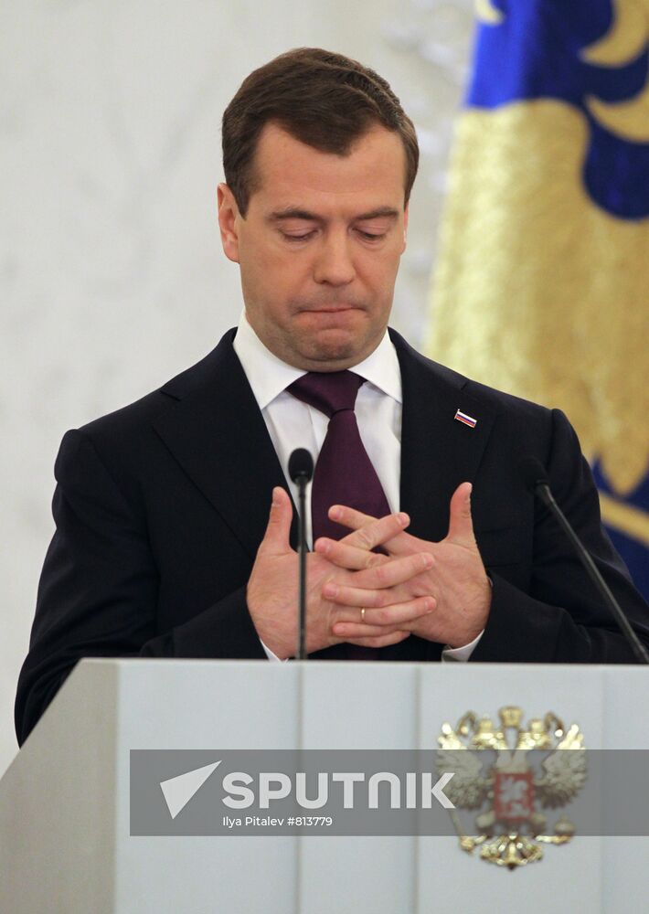 Dmitry Medvedev's annual address to Federal Assembly