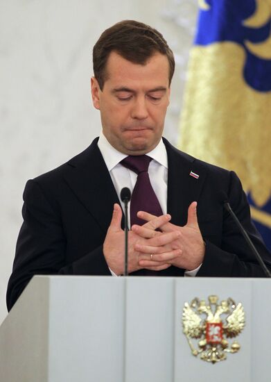 Dmitry Medvedev's annual address to Federal Assembly