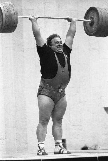 Weight lifter Vladimir Marchuk