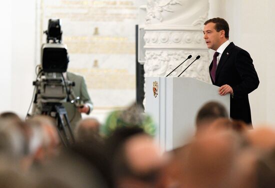 Dmitry Medvedev's annual address to Federal Assembly